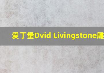 爱丁堡Dvid Livingstone雕像